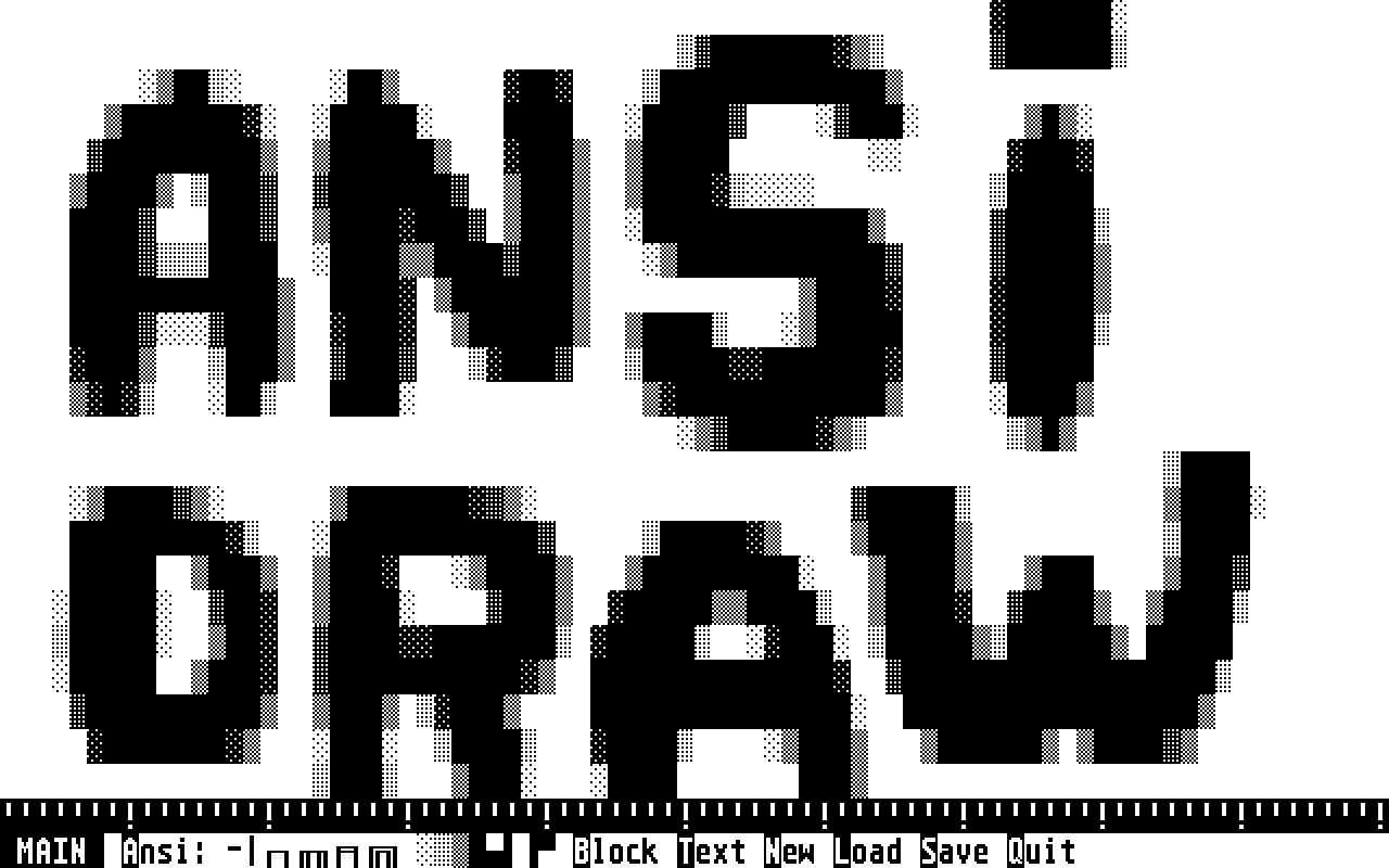 Ansidraw atari screenshot